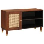 vidaXL Media-opslagkasten en rekken met plank Bruin 80 x, Huis en Inrichting, Verzenden, Nieuw