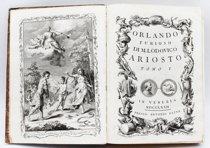 Ariosto - Orlando Furioso - 1772, Antiek en Kunst, Antiek | Boeken en Bijbels