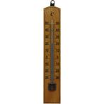 Talen Tools Stijlvolle Houten Buitenthermometer - 20 cm, Audio, Tv en Foto, Weerstations en Barometers, Ophalen of Verzenden, Nieuw