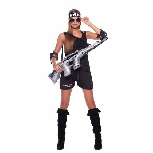 SWAT Kostuum Vrouw 3-delig, Kleding | Dames, Carnavalskleding en Feestkleding, Nieuw, Ophalen of Verzenden