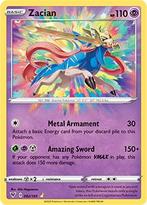 Zacian 082/185 holo Vivid Voltage, Hobby en Vrije tijd, Verzamelkaartspellen | Pokémon, Nieuw, Foil, Ophalen of Verzenden, Losse kaart