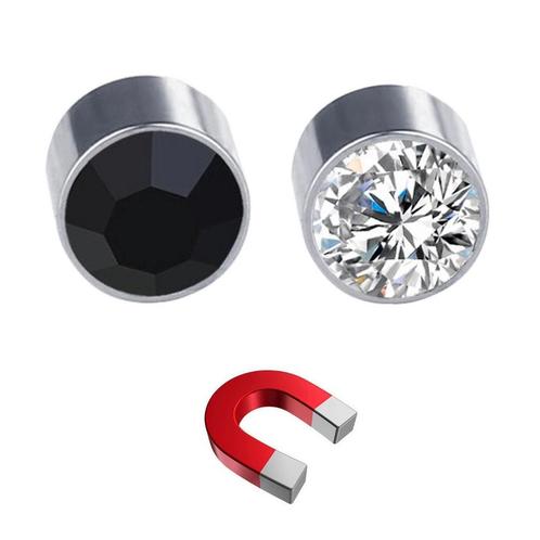 Fako Bijoux® - Oorbellen - Magneet - Magnetisch - RVS - 6mm, Sieraden, Tassen en Uiterlijk, Oorbellen, Verzenden