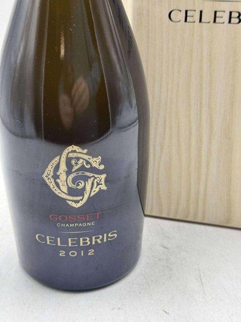 2012 Gosset, Celebris - Champagne Brut - 1 Fles (0,75 liter), Verzamelen, Wijnen