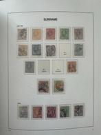 Suriname 1873/1975 - Collectie in Davo Luxe album, Postzegels en Munten, Gestempeld