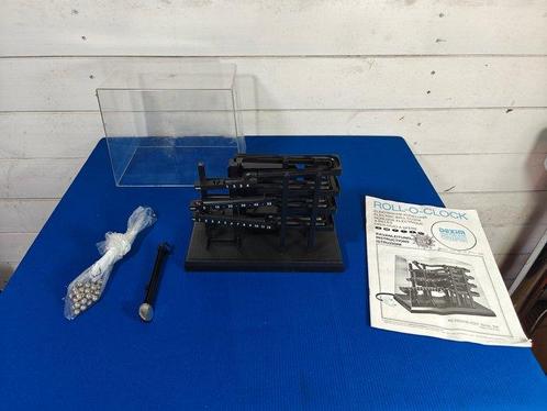Klok - Roll o clock, Time Machine - Plastic - 1980-1990, Antiek en Kunst, Antiek | Klokken