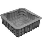 Siliconen Vorm Cubik 18x18x6cm (Dinara Kasko), Hobby en Vrije tijd, Verzenden, Nieuw