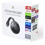 Google Chromecast V2 in Doos (Google Producten), Ophalen of Verzenden, Zo goed als nieuw