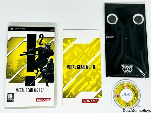 PSP - Metal Gear Acid 2 + 3D Goggles, Spelcomputers en Games, Games | Sony PlayStation Portable, Gebruikt, Verzenden
