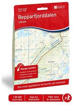 Topografische Wandelkaart Noorwegen 10181 Repparfjorddalen -, Boeken, Atlassen en Landkaarten, Nieuw, Verzenden
