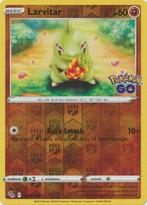 Larvitar 037/078 Reverse Holo Pokémon Go, Hobby en Vrije tijd, Verzamelkaartspellen | Pokémon, Nieuw, Foil, Ophalen of Verzenden
