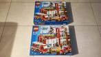 Lego - City - 60004 - Fire Station x 2 (Useful for Mocs) -, Kinderen en Baby's, Speelgoed | Duplo en Lego, Nieuw