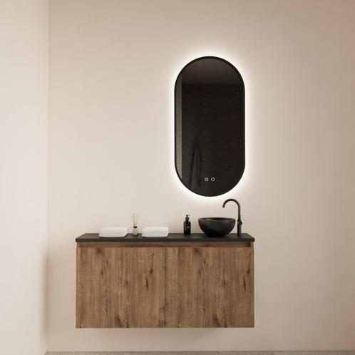 Fonteinmeubel BWS Meadow 100x50 cm Wellington Oak Incl., Doe-het-zelf en Verbouw, Sanitair, Bad, Nieuw, Ophalen of Verzenden