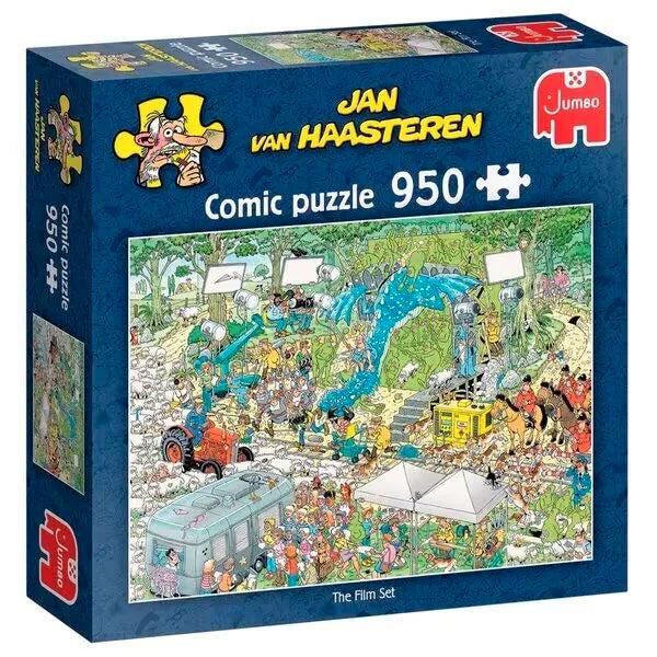 Jan van Haasteren The Filmset - 950 Stukjes - Puzzel (Nieuw), Hobby en Vrije tijd, Denksport en Puzzels, Nieuw, Verzenden