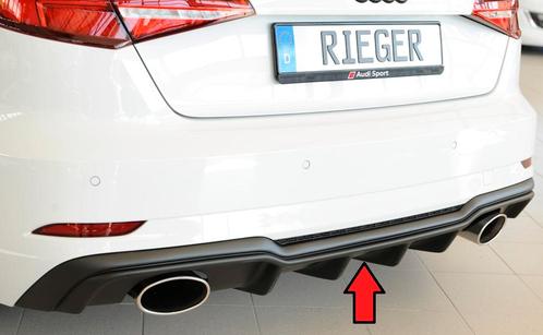 Diffuser | Audi | A3 / A3 Sportback 2016- / S3 / S3 Sportbac, Auto-onderdelen, Carrosserie en Plaatwerk, Nieuw, Audi, Verzenden