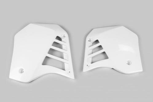 UFO radiator kappen Wit Yamaha YZ 125 1987-1988, Motoren, Onderdelen | Merk-onafhankelijk, Ophalen of Verzenden