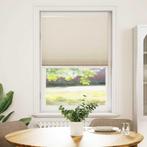 vidaXL Plissé rolgordijn 80x100cm creme, Huis en Inrichting, Stoffering | Gordijnen en Lamellen, Verzenden, Nieuw, Crème