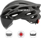 Carbon look 3 in 1 Fietshelm voor wielrennen en ATB +, Nieuw