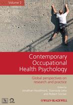 Contemporary Occupational Health Psychology 9781119971047, Verzenden, Zo goed als nieuw, Stavroula Leka