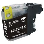 Huismerk Brother LC-223BK cartridge zwart, Verzenden, Nieuw, Huismerk