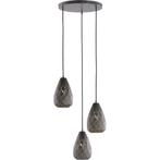 LED Hanglamp - Trion Uno - E27 Fitting - 3-lichts - Rond -, Huis en Inrichting, Lampen | Hanglampen, Ophalen of Verzenden, Nieuw