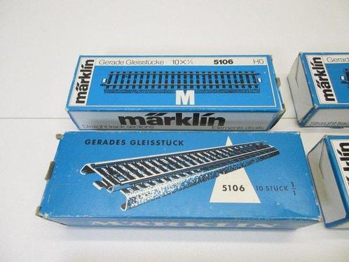 Märklin H0 - 5106 - 5206 - 5100 - Modeltreinsporen (9) -, Hobby en Vrije tijd, Modeltreinen | H0