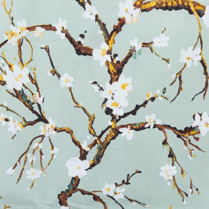 Elegant decoratief stof – Kersenbloesempatronen op een, Antiek en Kunst, Antiek | Kleden en Textiel