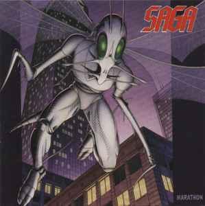 cd - Saga - Marathon, Cd's en Dvd's, Cd's | Rock, Zo goed als nieuw, Verzenden