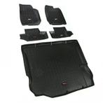Rugged Ridge Floor Liner Front/Rear/Cargo Black 2011-2018, Auto-onderdelen, Interieur en Bekleding, Ophalen of Verzenden, Nieuw