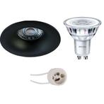 Voordeelset: LED Spot Set - Pragmi Nora Pro - GU10 Fitting -, Huis en Inrichting, Lampen | Spots, Metaal of Aluminium, Nieuw, Ophalen of Verzenden