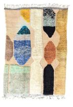 Kleurrijk Marokkaans wollen tapijt 200x320 cm - Marokkaans, Huis en Inrichting, Stoffering | Tapijten en Kleden, Nieuw
