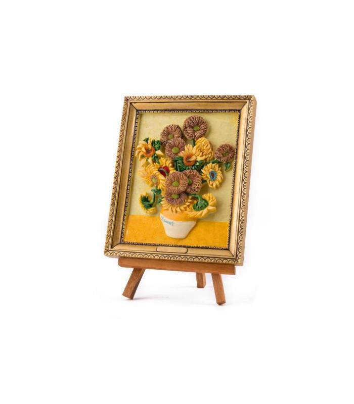 Vincent v Gogh schilderijtje met zonnebloemen, Kleding | Heren, Schoenen, Nieuw, Ophalen of Verzenden