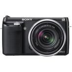 Sony NEX-3 Systeemcamera + 18-55mm - Zwart, Verzenden, Zo goed als nieuw