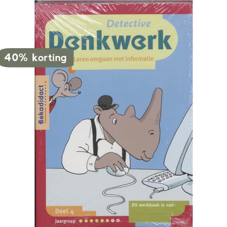 Detective Denkwerk set 5 ex 4 / 4 9789026227400, Boeken, Schoolboeken, Zo goed als nieuw, Verzenden