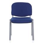 Vergaderstoel | Polyester | Zilver/Blauw | Ergonomisch, Verzenden, Nieuw