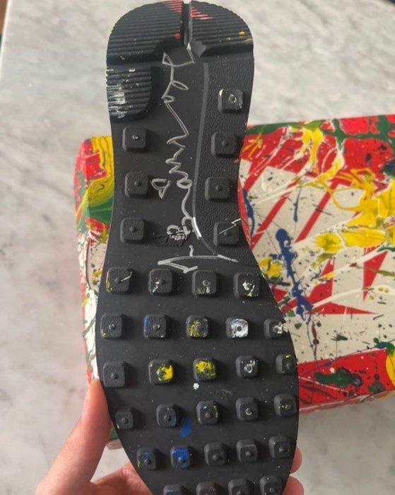 Mr Brainwash (1966) - Mr. Brainwash MBW SHOE NIKE signé et, Antiek en Kunst, Kunst | Designobjecten