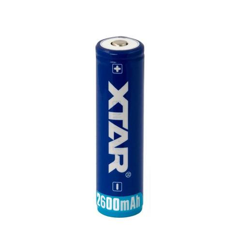 Xtar 2600mAh 3.7V 18650 PCB PROTECTED batterij, Audio, Tv en Foto, Accu's en Batterijen, Nieuw, Verzenden