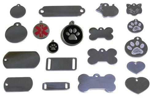 Vandaag 25% Korting op Rvs hondenpenningen. Gratis verzenden, Dieren en Toebehoren, Honden-accessoires, Nieuw, Verzenden
