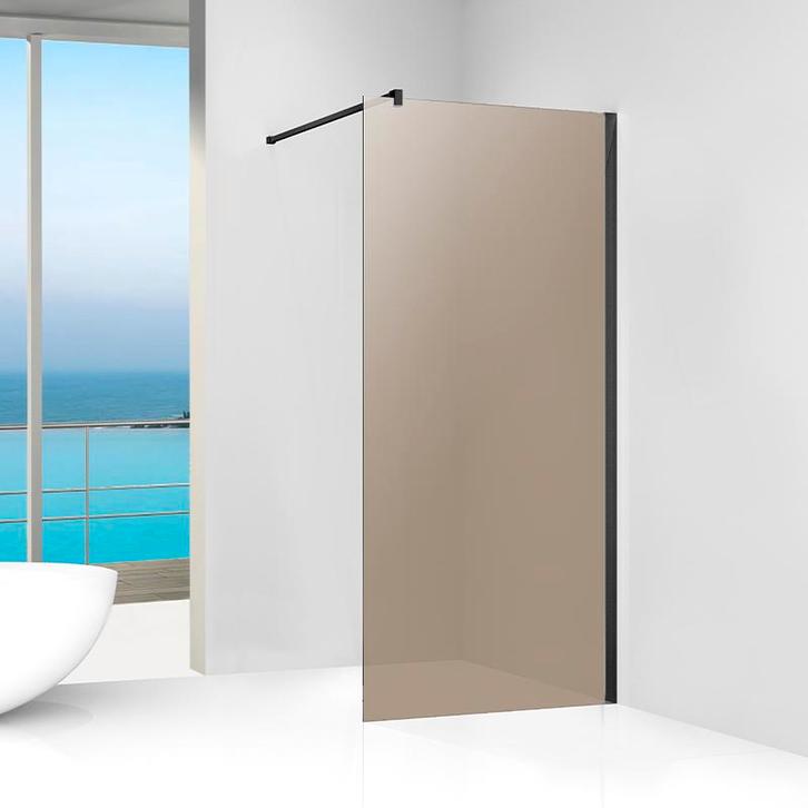 Sani Royal Douchewand Bronsglas Easy Clean Anti, Doe-het-zelf en Verbouw, Sanitair