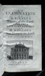 John Keill - An Examination of Dr. Burnets Theory of the, Antiek en Kunst