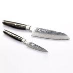 Yaxell KETU – 2-delige Messenset – Santokumes 16,5 cm &, Huis en Inrichting, Keuken | Bestek, Ophalen of Verzenden, Nieuw, Hout