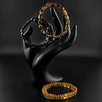 Natuurlijk Baltisch Amber Stretch Armbanden – Drieën van