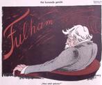 Spotprent Ramsay MacDonald bezorgt over uitslag van Fulha..., Verzenden
