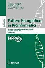 Pattern Recognition in Bioinformatics : Second . Rajapakse,, Verzenden, Zo goed als nieuw, Rajapakse, Jagath C.-