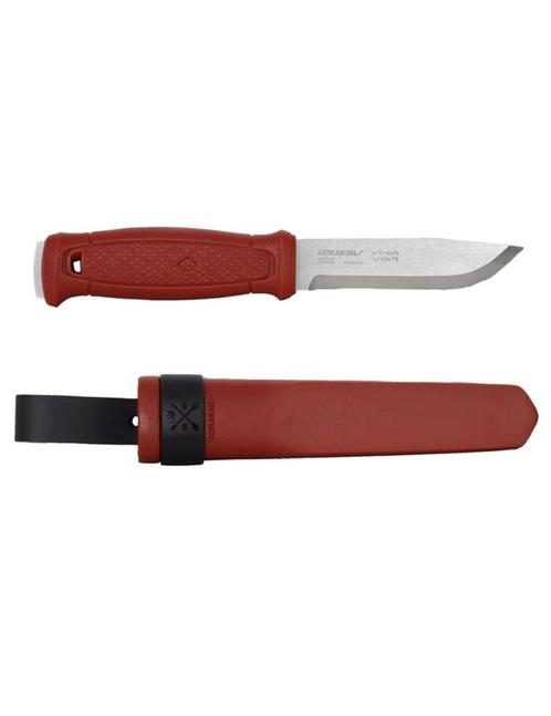 Mora survivalmes Garberg Dala Red met Polymer schede - Rood, Caravans en Kamperen, Kampeergereedschap, Nieuw, Verzenden