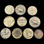 Penning - Lot with 10 Portuguese Bronze Medals
