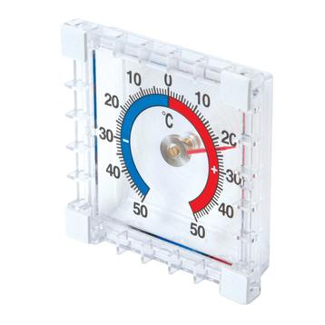 Silverline Raamthermometer binnen/buiten - kunststof - ze... beschikbaar voor biedingen