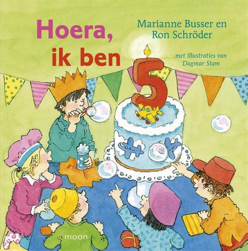 Hoera, ik ben 5 9789044345193 Marianne Busser, Boeken, Kinderboeken | Kleuters, Gelezen, Verzenden