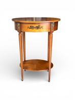 Tafel - Hout, Brons - Guéridon-stijl Louis XVI