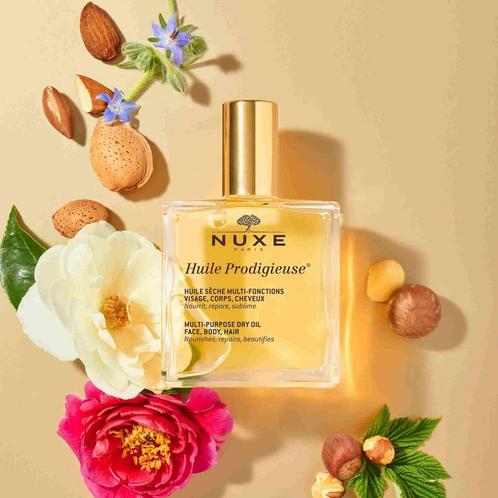 Nuxe Huile Prodigieuse Multi-Purpose Dry Oil - 50ml, Sieraden, Tassen en Uiterlijk, Uiterlijk | Gezichtsverzorging, Overige typen