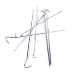 Benson 7-delige set tentharingen - verzinkt metaal - 22,7..., Caravans en Kamperen, Kampeeraccessoires, Ophalen of Verzenden, Nieuw